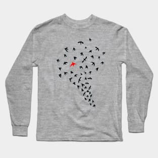 Unique bird Long Sleeve T-Shirt